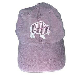 Oklahoma Adams Buffalo Lilac Purple Optimum Pigment Dyed-Cap